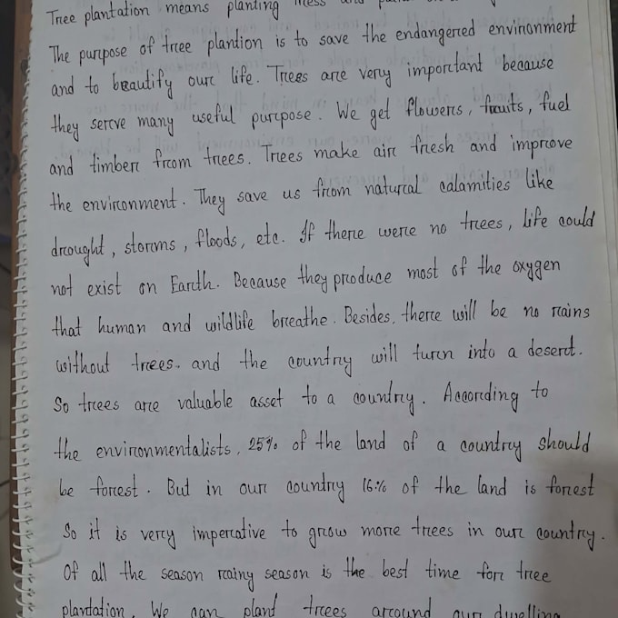 provide top quality handwriting