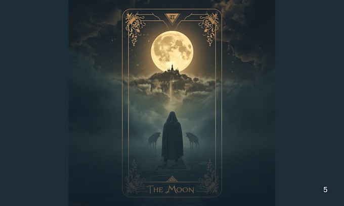 create custom tarot cards and oracle deck illustrations