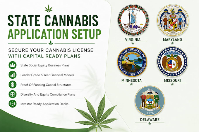 write state cannabis social equity business plan and financials