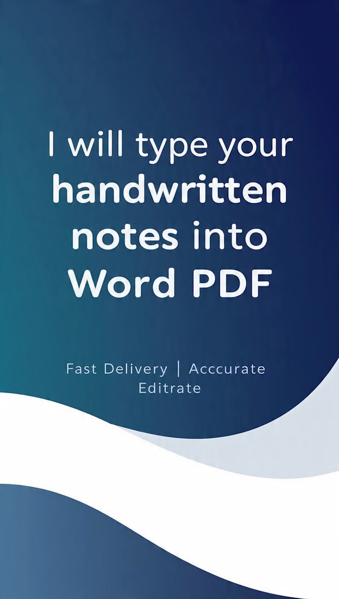 do fast and accurate typing,pdf,to word,ms word data entry
