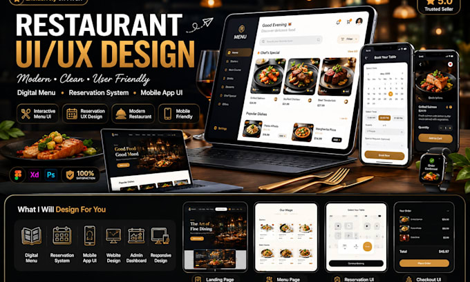 do ui restaurant website