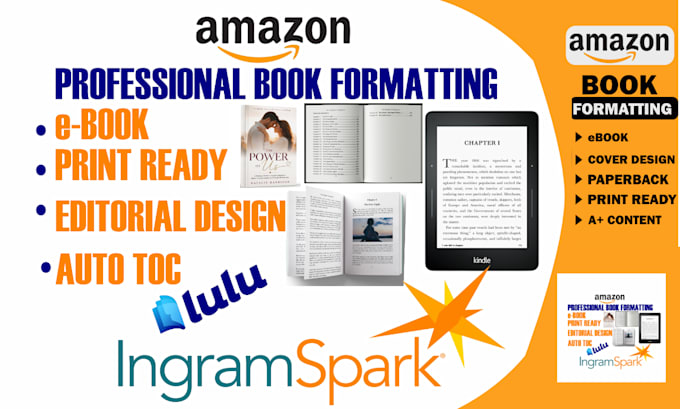 professionally format and layout the interior of your book