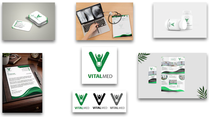 create a modern brand identity kit