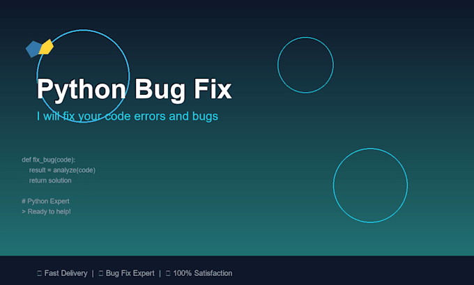 fix python code bugs and errors