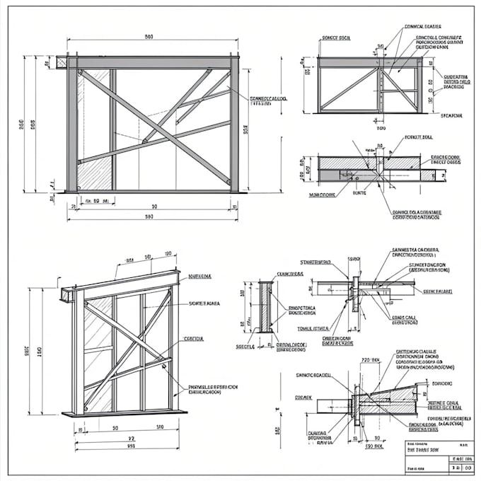 do structural engineering, analysis and detail drawings