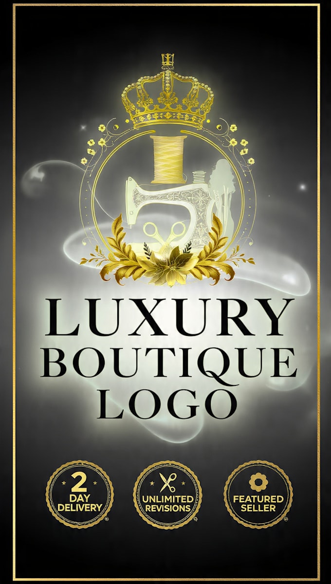 design luxury boutique logo