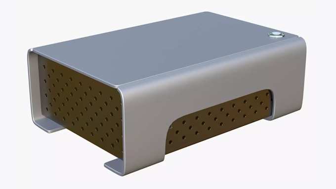 design pcb enclosure, schematic, case, electronic projects for 3d printing