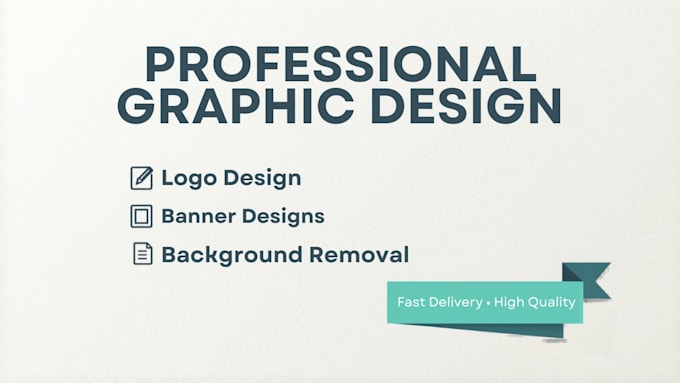 design professional logo, banners, and remove backgrounds