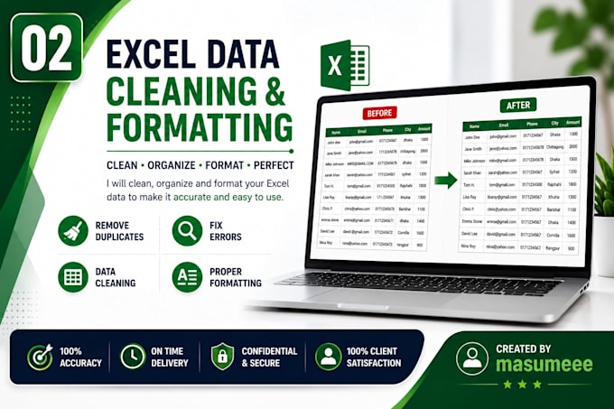 clean and format your excel spreadsheet data