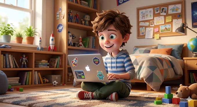 create 3d disney pixar style ai characters and prompts