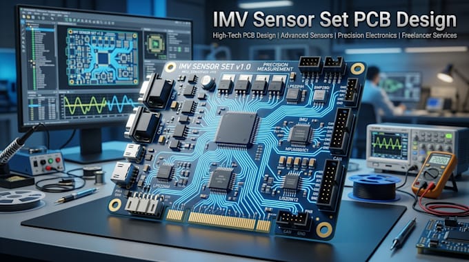 design a single imv sensor set pcb design