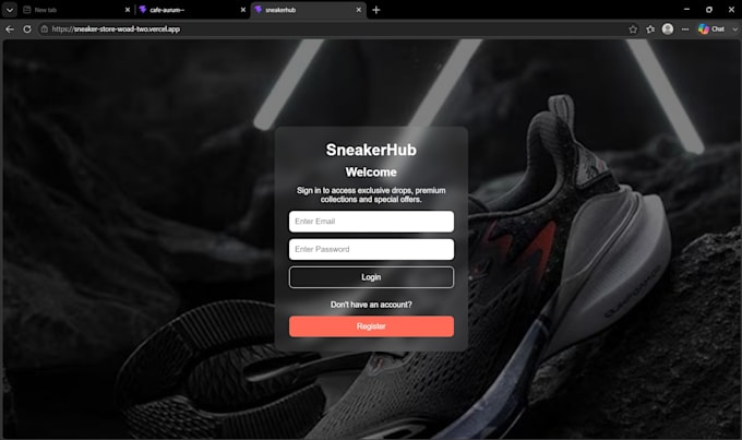 build a modern react ecommerce website with payment integration