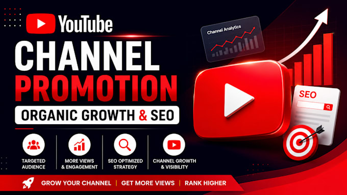 do youtube channel promotion for organic subscribers