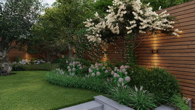 create realistic 3d landscape renderings and visualization