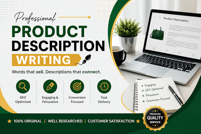 write high converting SEO product descriptions
