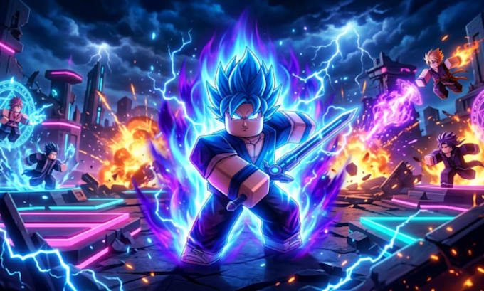 create roblox anime vfx, rpg combat animations, and abilities for your game