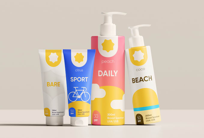 design product packaging and label for your consumer brand