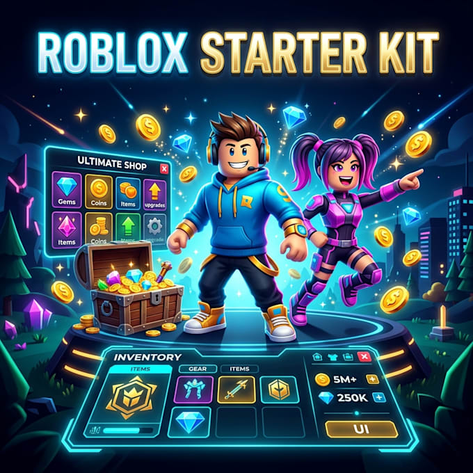 provide a roblox starter pack