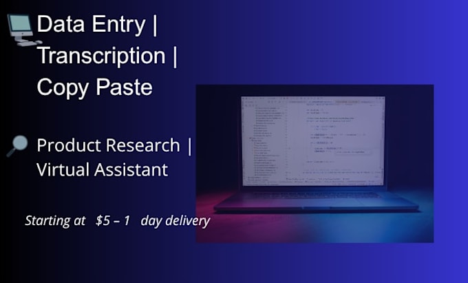 data entry transcription and copy paste