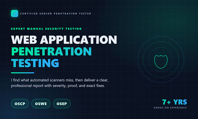 do web application penetration testing with detailed report