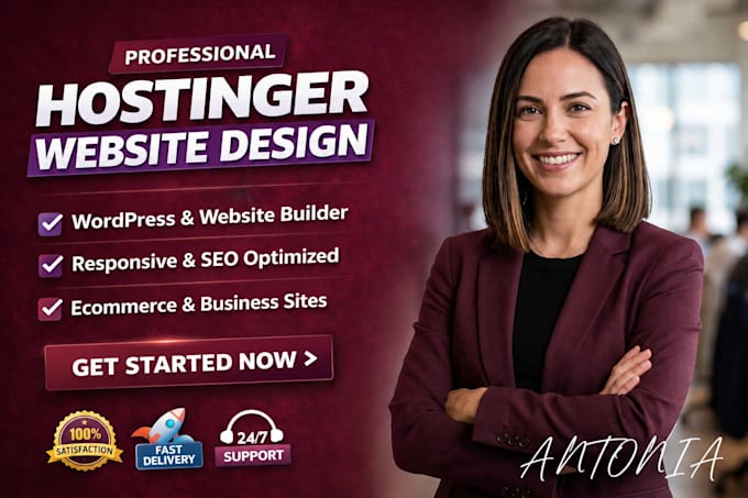 hostinger website design hostinger website redesign business website