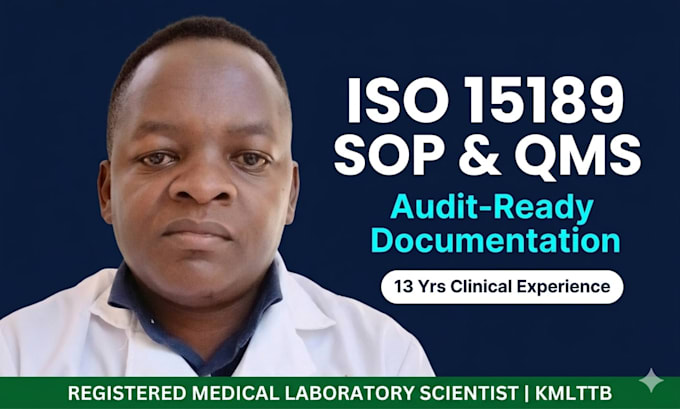 write iso 15189 sops for medical laboratories