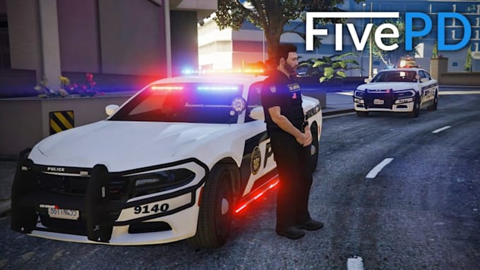 develop fivepd, lspdfr and nopixel inspired police rp server for fivem