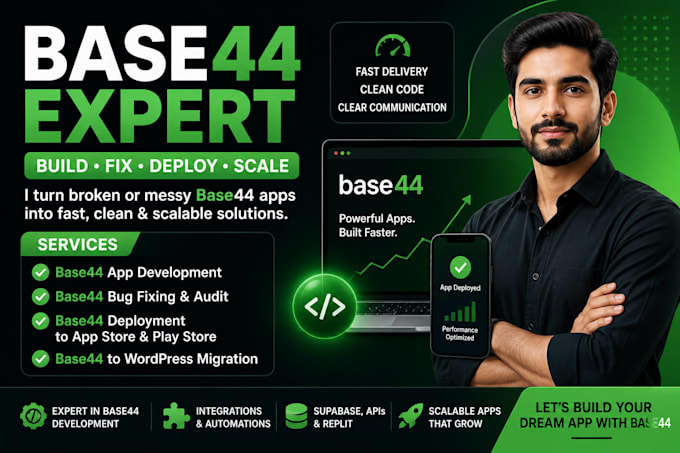 base44 web app base44 expert base44 developer ai apps base44 bug fixing