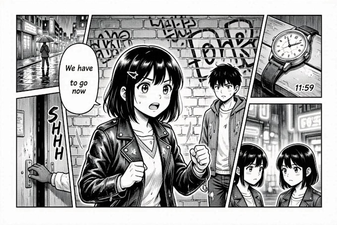 turn your script into professional manga comic pages