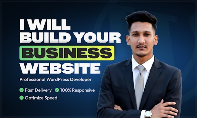 design and develop a professional wordpress business website