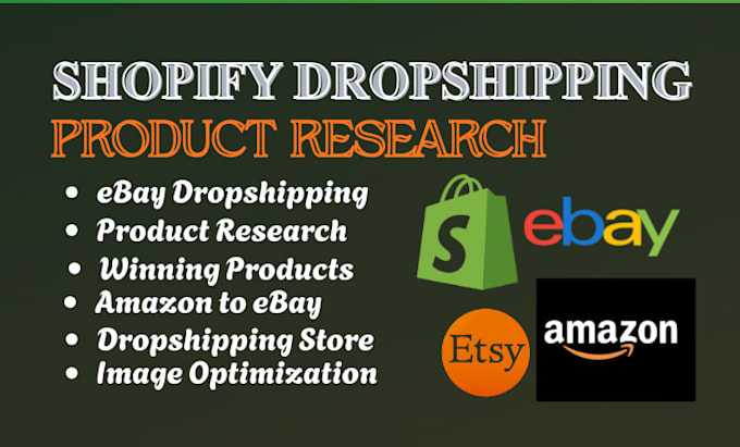 setup german shopify dropshipping amazon to ebay dropshipping product research