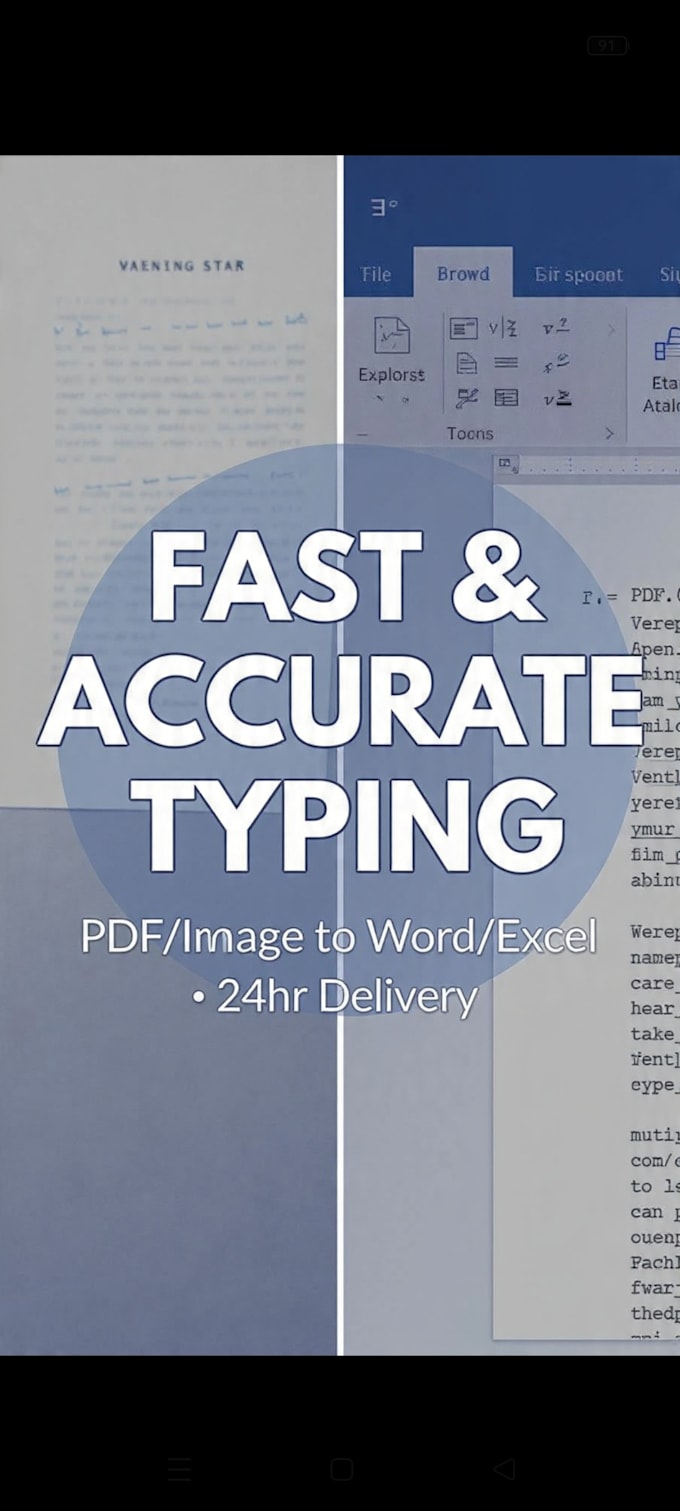 do accurate data entry and fast typing work