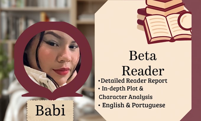 be your professional beta reader and critique your book