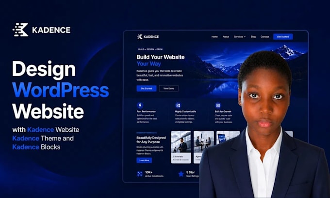 design wordpress website with kadence website kadence theme and kadence blocks