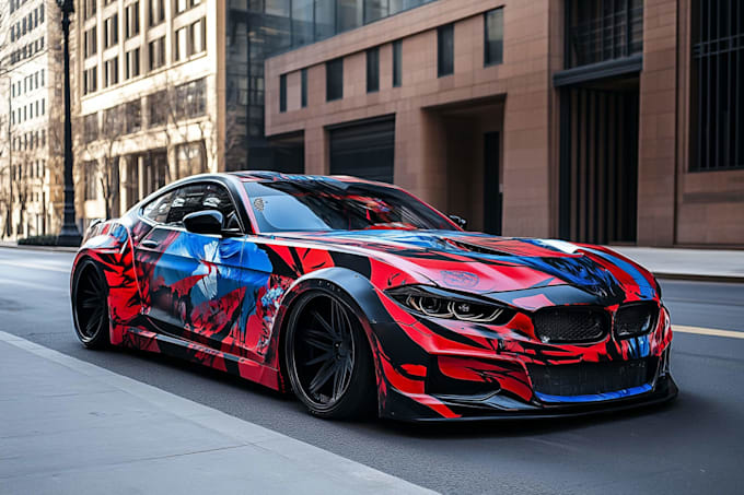 design professional car wrap, van wrap