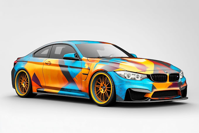 design professional car wrap, van wrap
