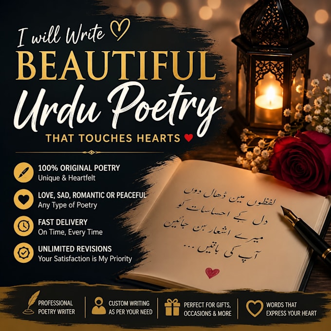 write sad urdu poetry and breakup shayari