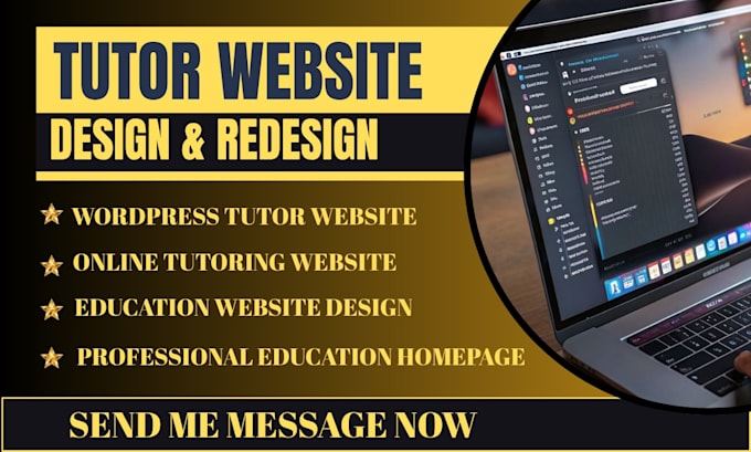 design a private tutor website, tutoring website wordpress tutor lms