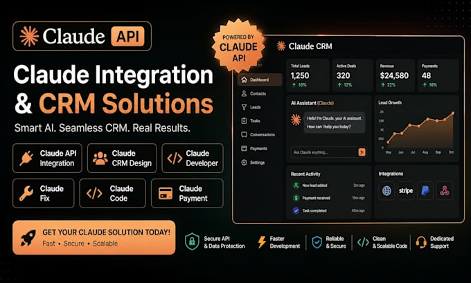 claude api integration claude crm design claude developer claude fix claude code