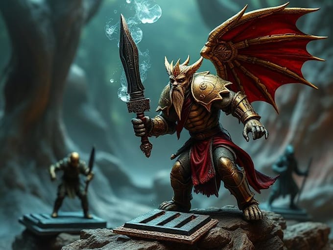 paint your warhammer 40k, sigmar and dnd miniatures