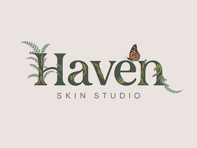 create a professional skincare and beauty logo design