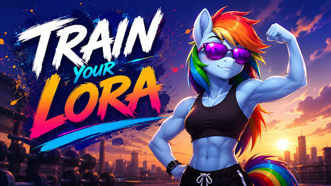 create a pony diffusion or illustrious lora of any fictional character