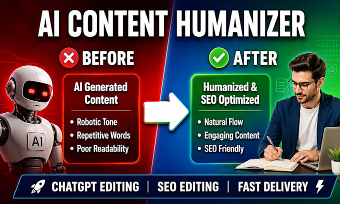 humanize chatgpt blog posts and optimize them for SEO