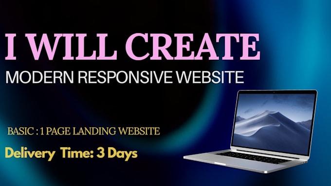create responsive website using HTML, CSS and react
