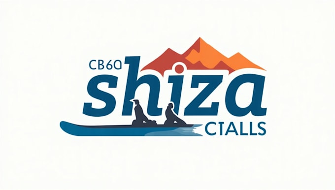 make modern ski snowboard logo with express delivery