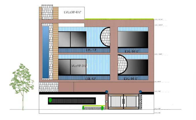 create 2d cad floor plans elevations and architectural drawings