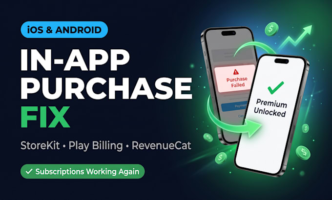 fix flutter in app purchase, revenuecat and subscription issues