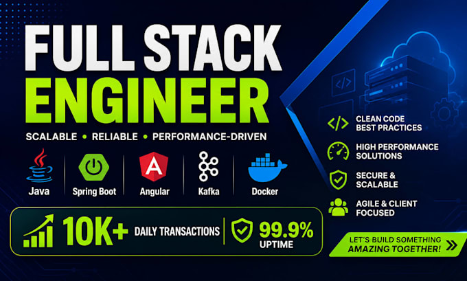 develop a full stack web application using angular and spring boot