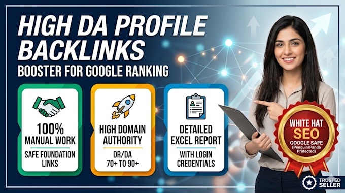 create high da profile backlinks for SEO link building