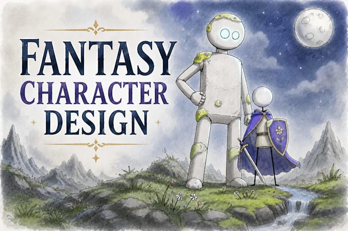 design a custom fantasy character or creature